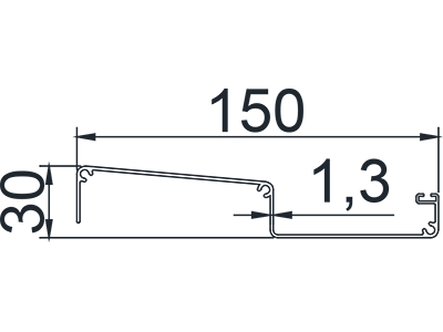 Лопасти перголы с жалюзи F150 Light-type