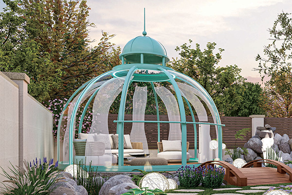 Пример Роскошный садовый купол Igloo