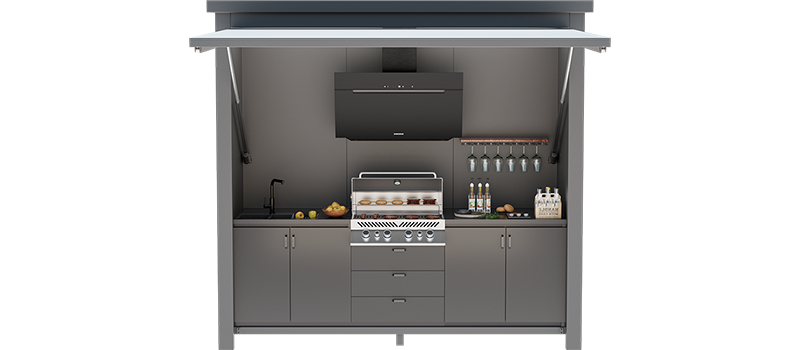 Летняя кухня 250