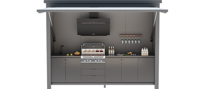 Летняя кухня 300