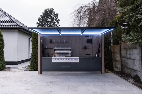 Пример Летняя кухня