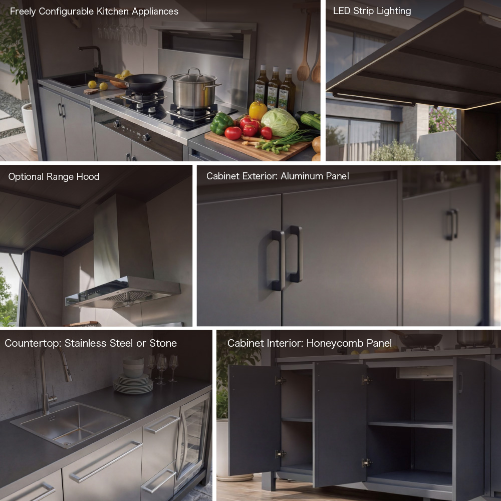 Различные комбинации продуктов