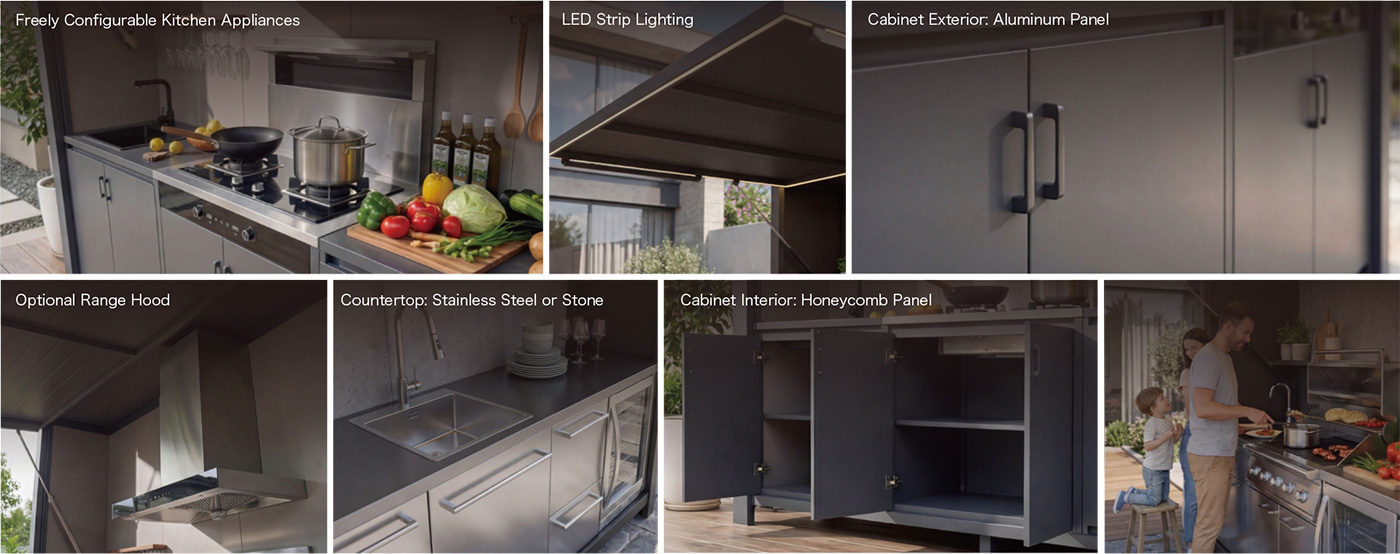 Различные комбинации продуктов