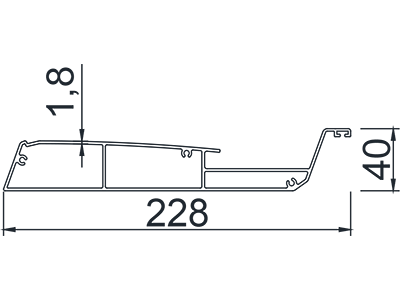 HF228 Выдвижная пергола с жалюзи