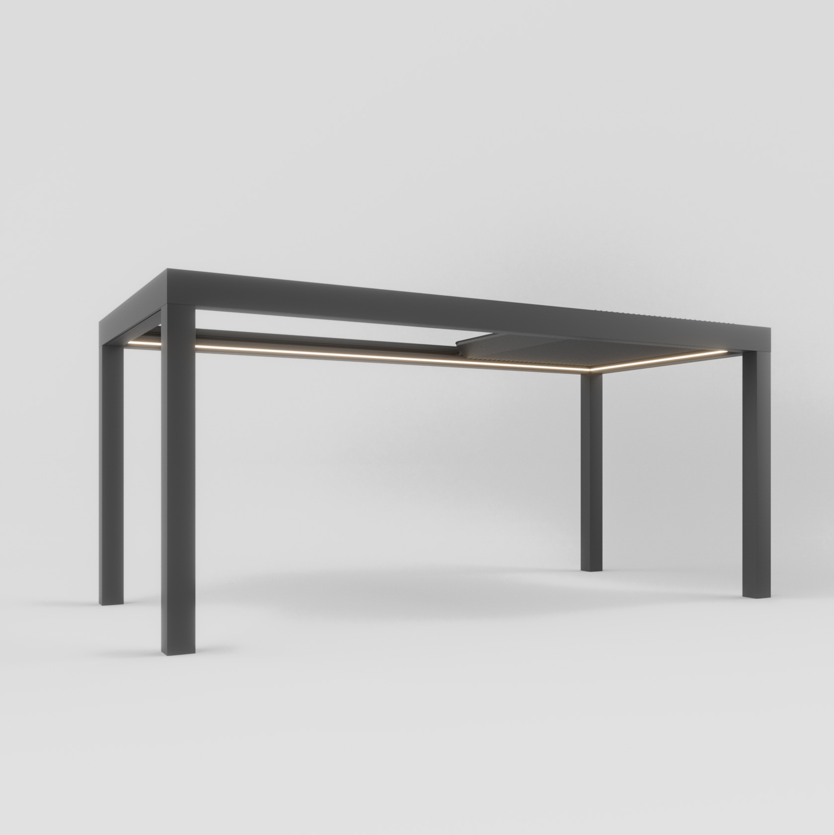 Перголы с откидной крышкой и складные для террас офисов в Ханчжоу